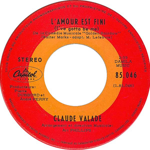 Claude valade lamour est fini capitol ai