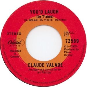 Claude valade youd laugh je taime capitol aii